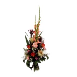 Ramo de flores MR-6. Envío urgente de ramos de flores a tanatorios. Máxima seriedad, calidad y garantía.