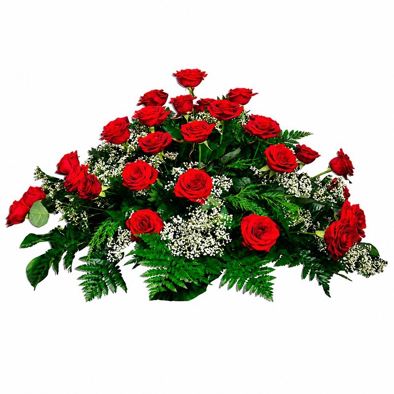 Centro de flores MA-3. Envío urgente de centros de flores a tanatorios. Máxima seriedad, calidad y garantía.