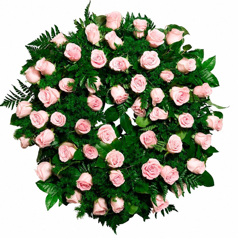 Corona de Rosas “Respeto” MC107