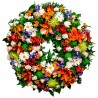 Corona de Flores de Colores "Esperanza" MC101